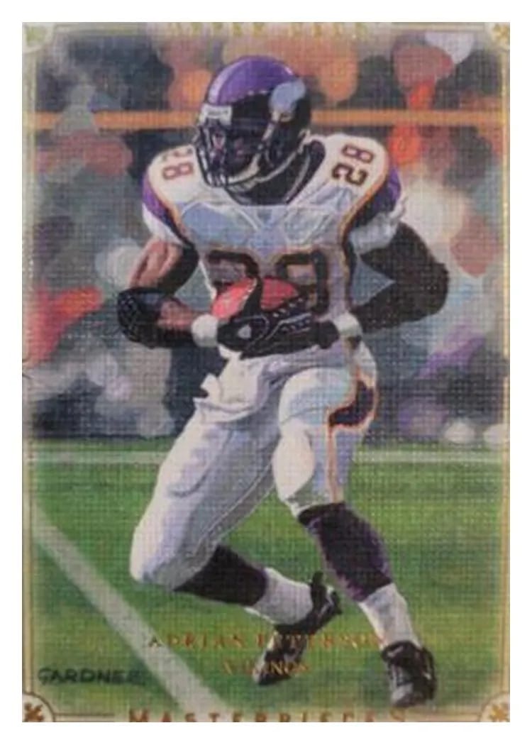 2008 Upper Deck Masterpieces Adrian Peterson #2 card