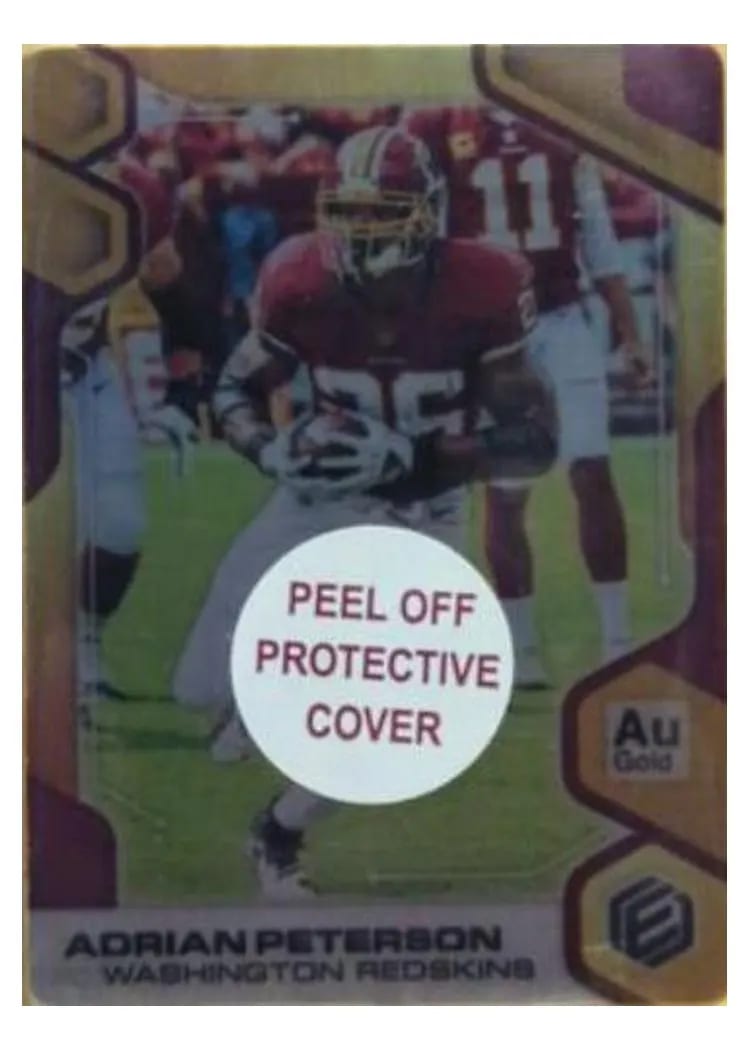 2019 Panini Elements Base Set Adrian Peterson #34 card