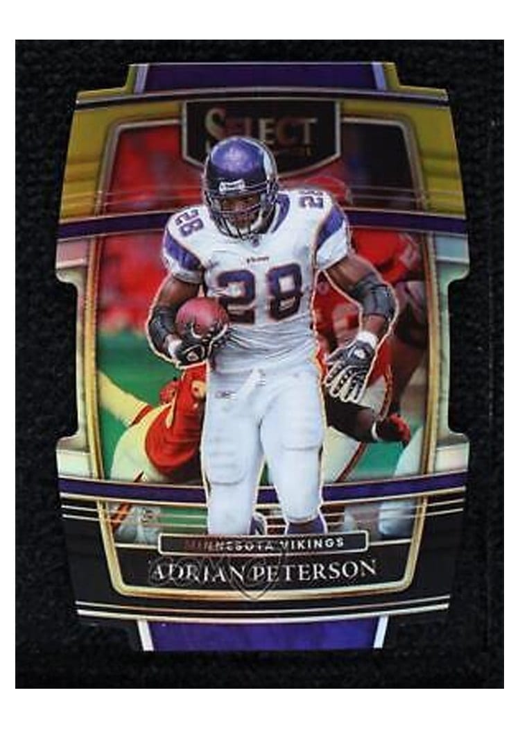 2021 Panini Select Base Set Adrian Peterson #37 card