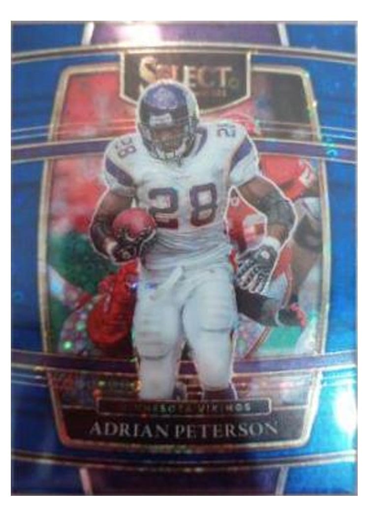 2021 Panini Select Base Set Adrian Peterson #37 card