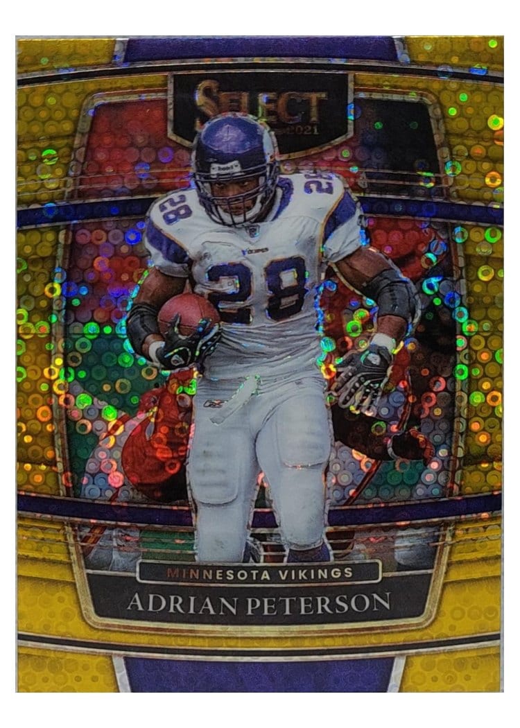 2021 Panini Select Base Set Adrian Peterson #37 card