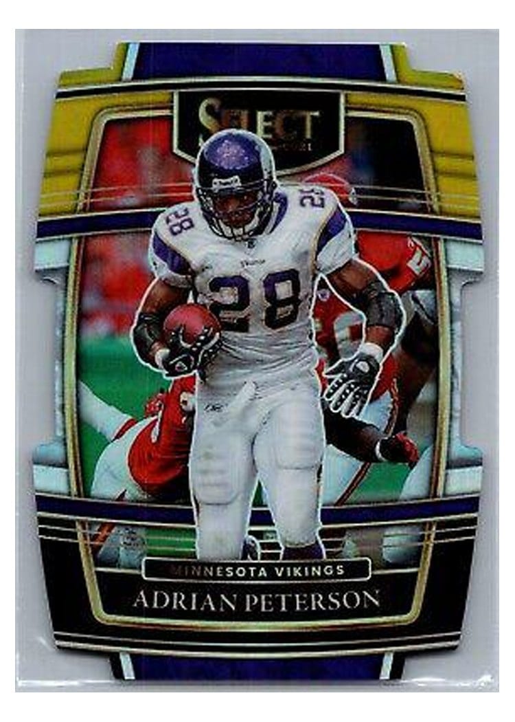 2021 Panini Select Base Set Adrian Peterson #37 card