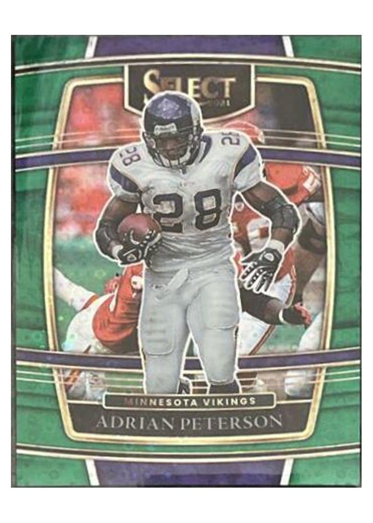 2021 Panini Select Base Set Adrian Peterson #37 card