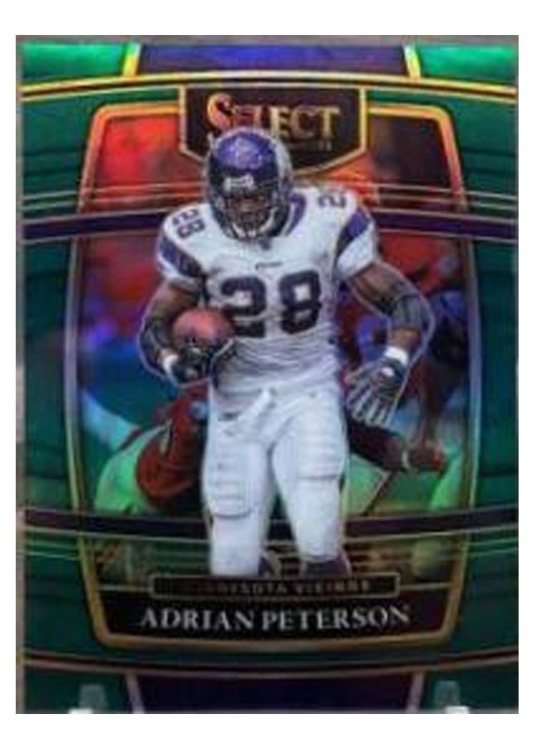 2021 Panini Select Base Set Adrian Peterson #37 card