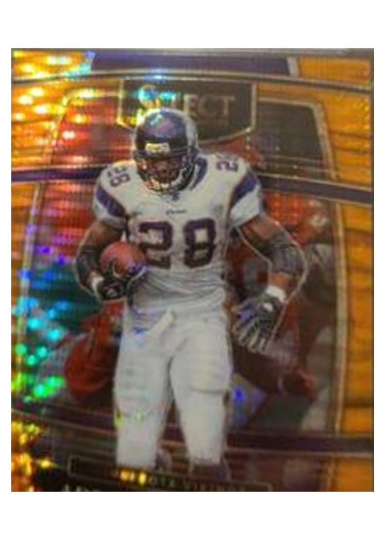 2021 Panini Select Base Set Adrian Peterson #37 card