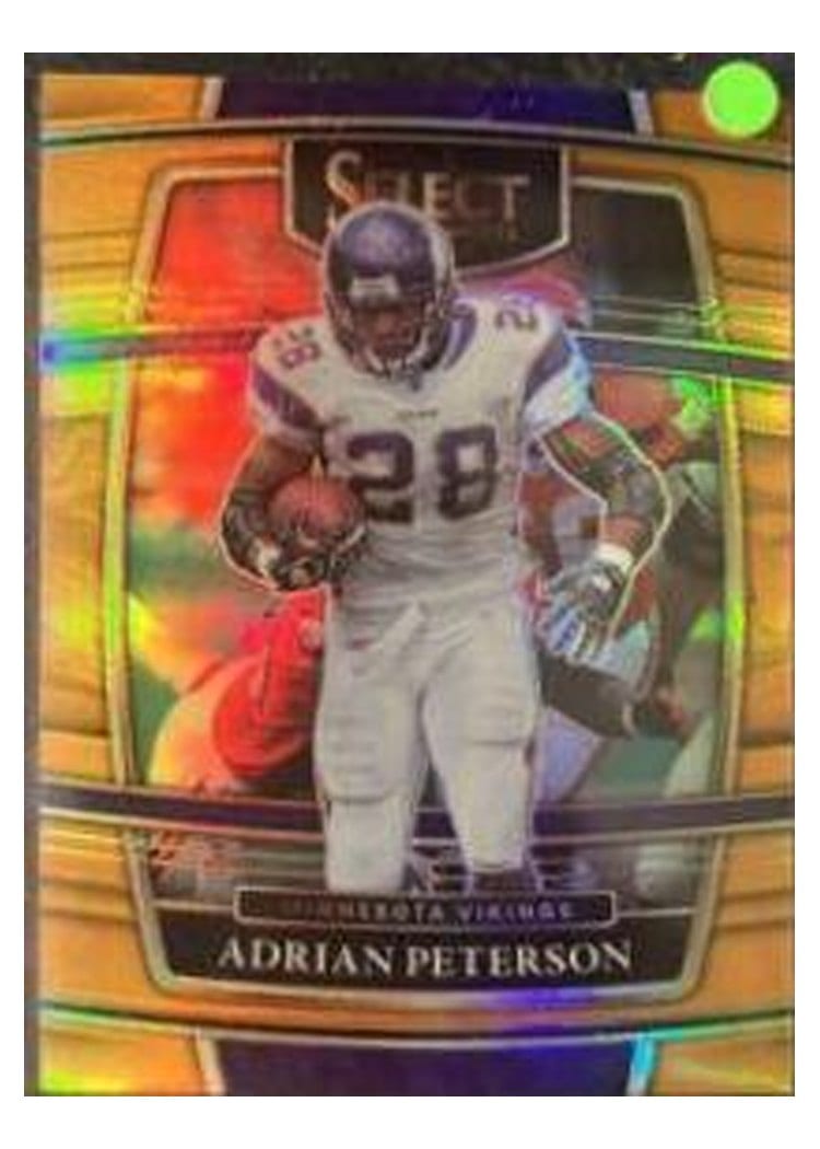 2021 Panini Select Base Set Adrian Peterson #37 card