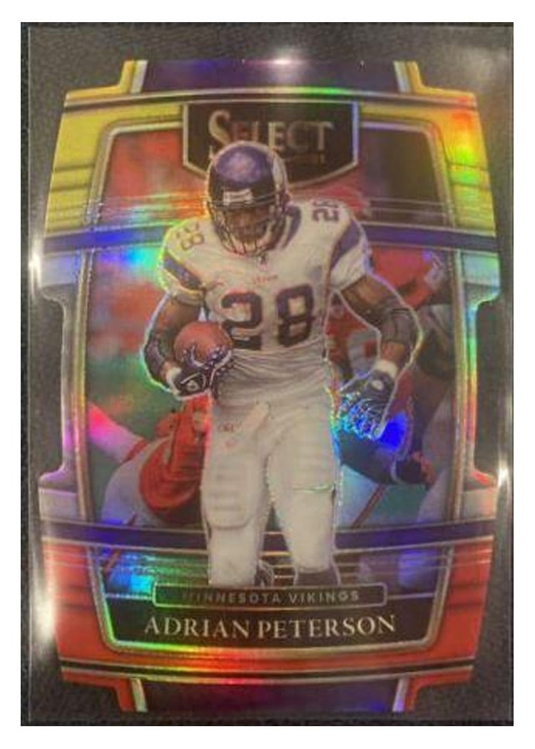 2021 Panini Select Base Set Adrian Peterson #37 card