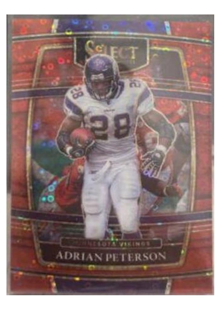 2021 Panini Select Base Set Adrian Peterson #37 card