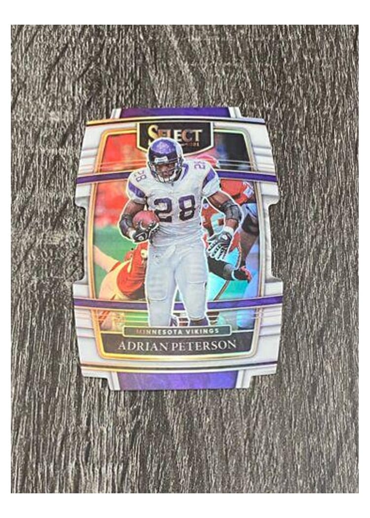 2021 Panini Select Base Set Adrian Peterson #37 card