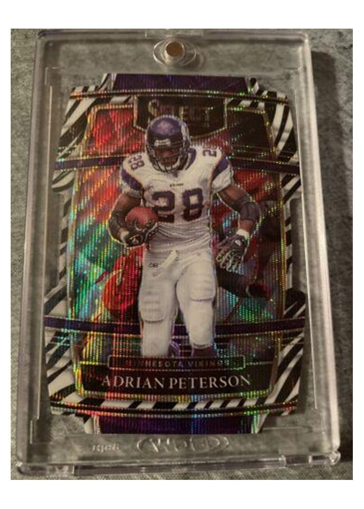 2021 Panini Select Base Set Adrian Peterson #37 card