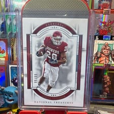 2024 Panini National Treasures Collegiate Base Set Adrian Peterson #40 card