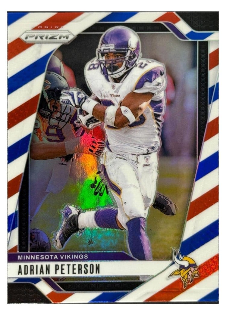 2024 Panini Prizm Base Set Adrian Peterson #191 card