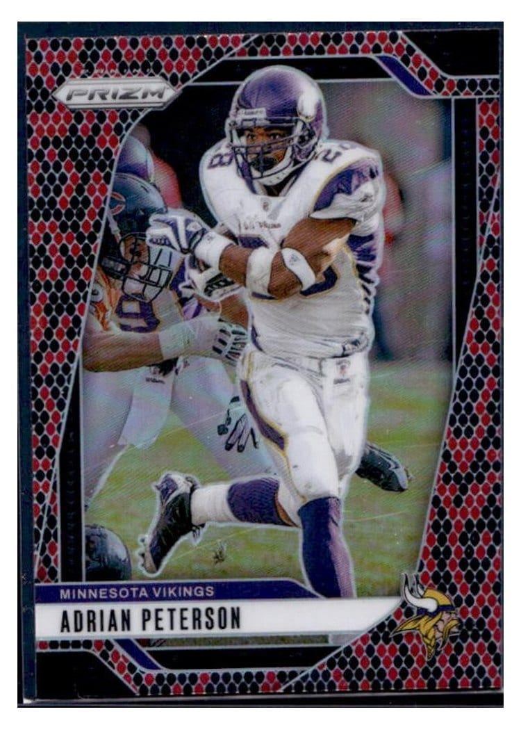 2024 Panini Prizm Base Set Adrian Peterson #191 card