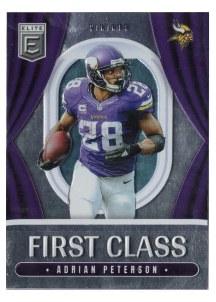 2025 Donruss Elite First Class Adrian Peterson #8 card