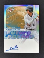 2024 Panini Prospect Edition Future Legends Signatures Adrian Santana #14 card