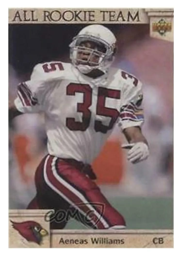 1992 Upper Deck Aeneas Williams #53 card