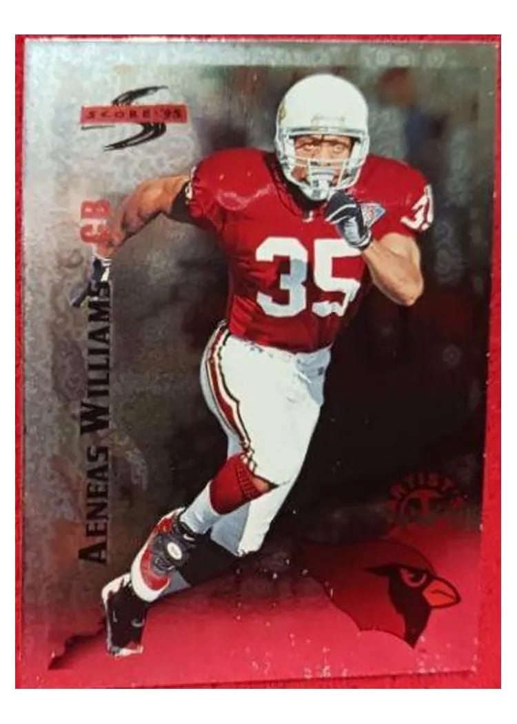 1995 Panini Score Aeneas Williams Red Siege Artist's Proofs #29 card