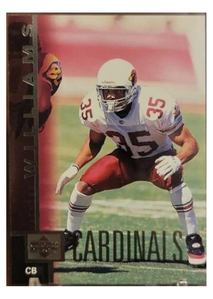 1997 Upper Deck Aeneas Williams #99 card