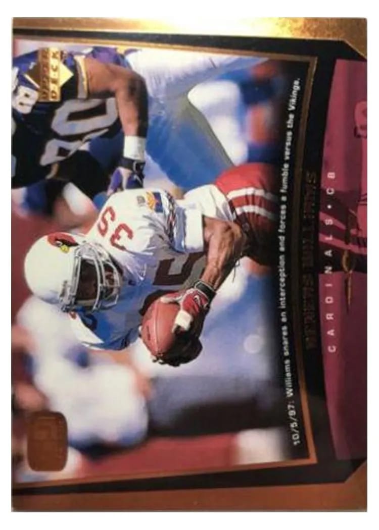 1998 Upper Deck Aeneas Williams #54 card