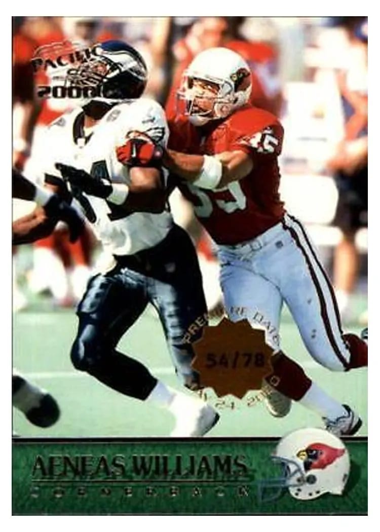 2000 Pacific Aeneas Williams #11 card