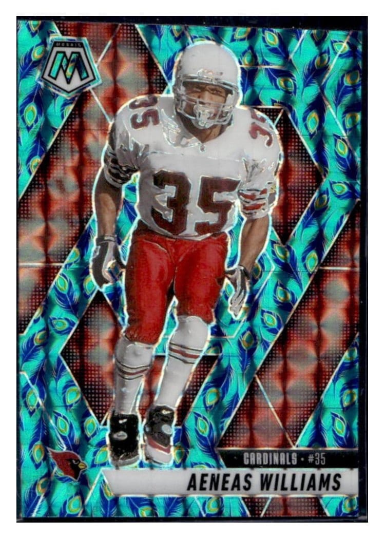 2025 Panini Mosaic Base Set Aeneas Williams Choice Peacock #247 card
