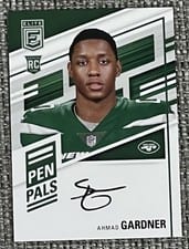 2022 Donruss Elite Pen Pals Ahmad Gardner #PP-AG card
