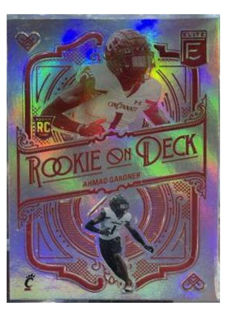 2022 Donruss Elite Rookie on Deck Ahmad Gardner #RD-19 card