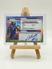 2024-25 Bowman University Chrome College Application Autographs Ahmad Nowell #CAA-ANO card