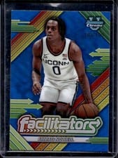 2024-25 Bowman University Chrome Facilitators Ahmad Nowell #F-6 card