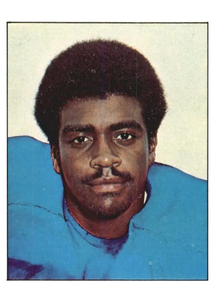 1974 Topps Ahmad Rashad #105 card