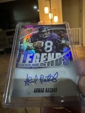 2025 Panini Absolute Absolute Legends Signatures Ahmad Rashad #ALS-ARD card