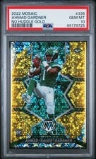 2022 Panini Mosaic Ahmad 'Sauce' Gardner #335 card