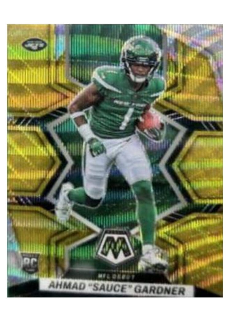 2022 Panini Mosaic Base Set Ahmad "Sauce" Gardner #289 card