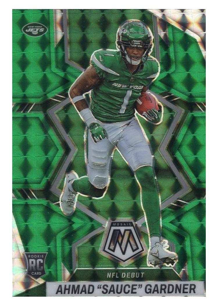 2022 Panini Mosaic Base Set Ahmad "Sauce" Gardner #289 card