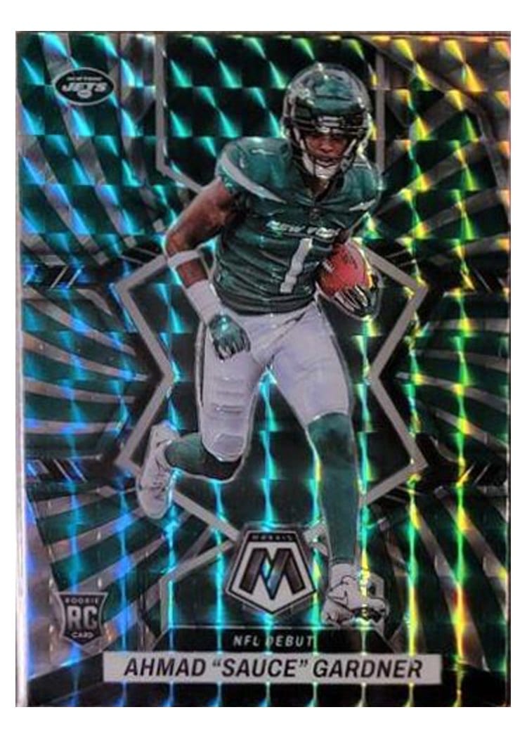 2022 Panini Mosaic Base Set Ahmad "Sauce" Gardner #289 card