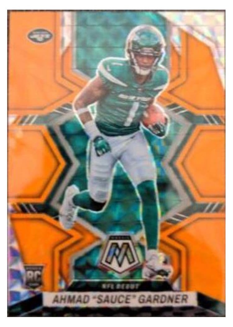 2022 Panini Mosaic Base Set Ahmad "Sauce" Gardner #289 card
