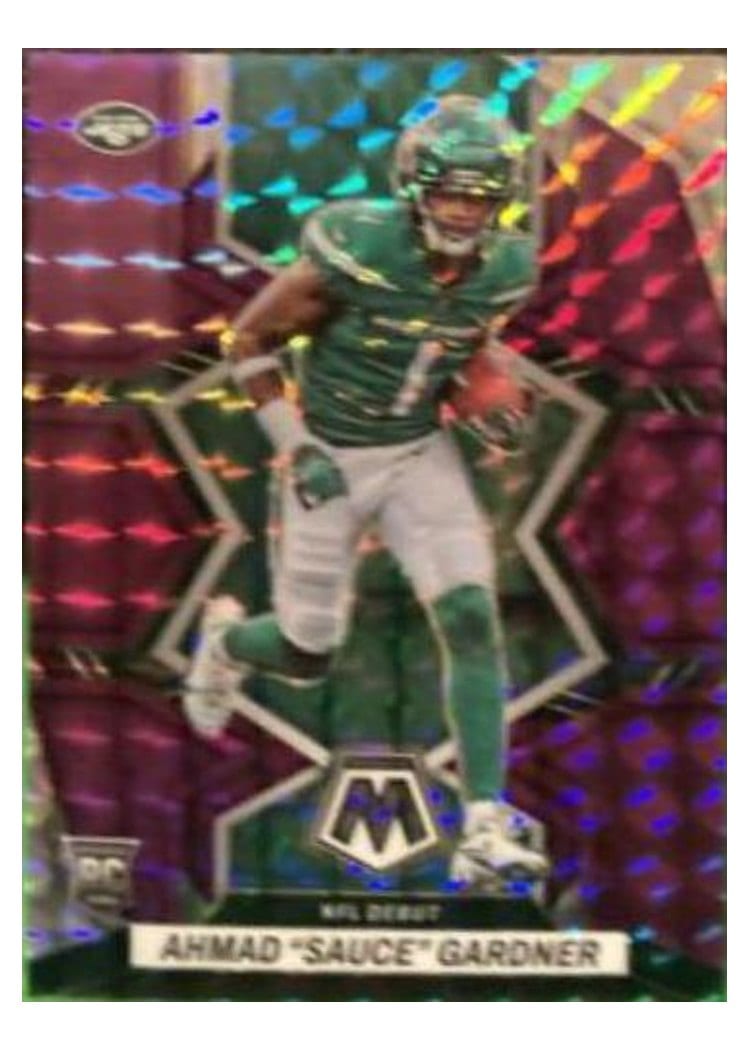 2022 Panini Mosaic Base Set Ahmad "Sauce" Gardner #289 card