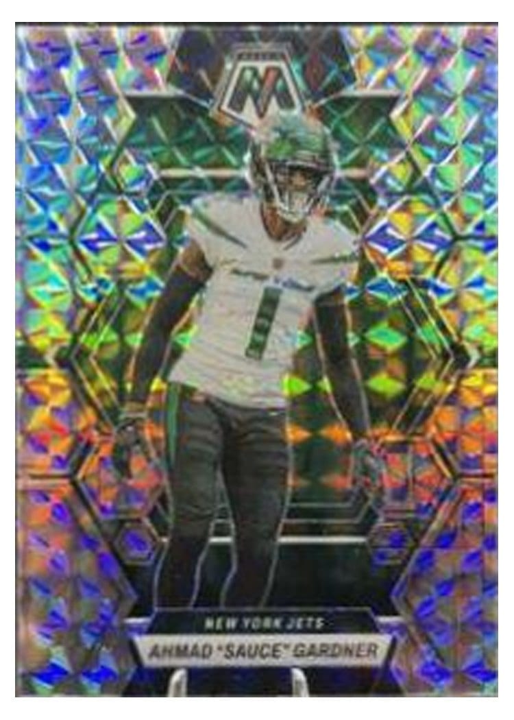 2023 Panini Mosaic Base Set Ahmad "Sauce" Gardner #78 card