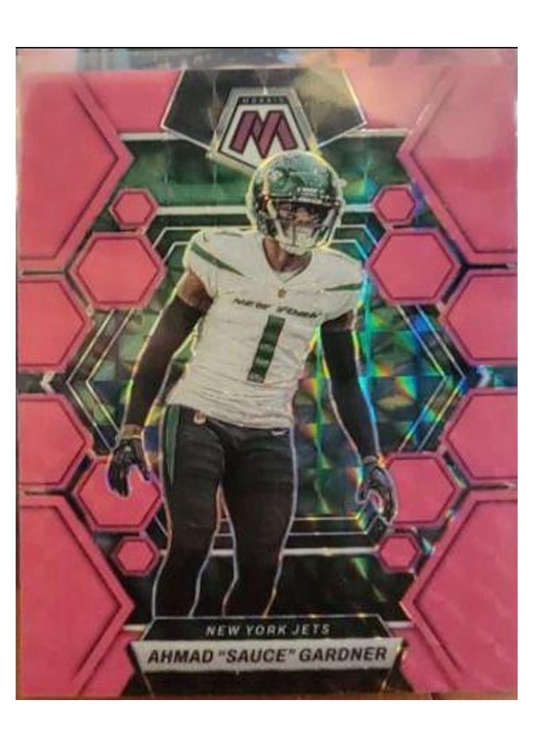 2023 Panini Mosaic Base Set Ahmad "Sauce" Gardner #78 card