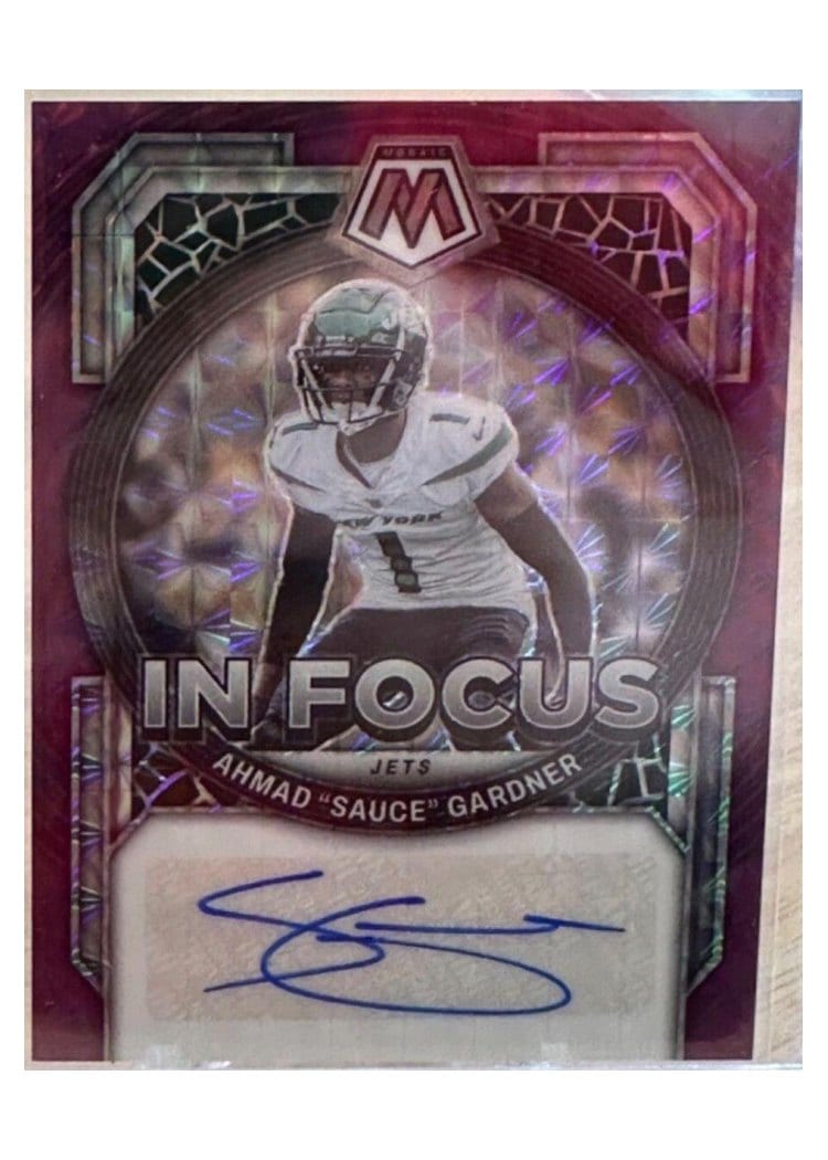 2023 Panini Mosaic Base Set Ahmad "Sauce" Gardner #78 card