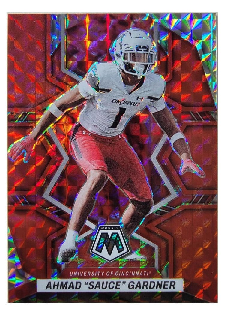 2023 Panini Mosaic Base Set Ahmad "Sauce" Gardner #78 card