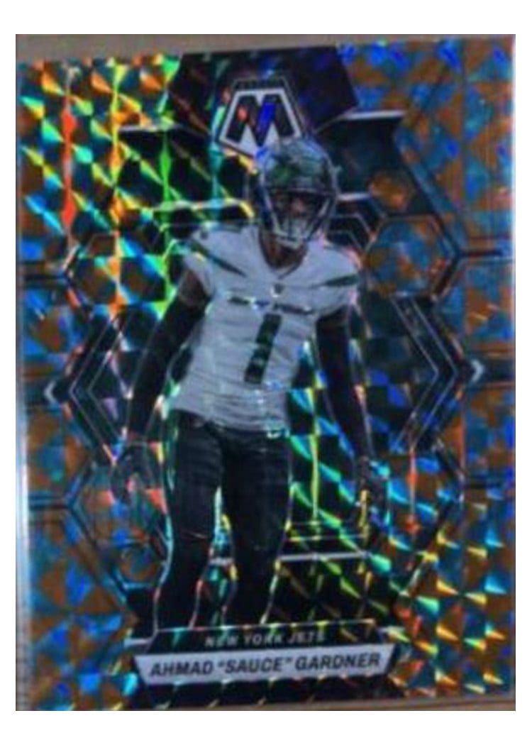 2023 Panini Mosaic Base Set Ahmad "Sauce" Gardner #78 card
