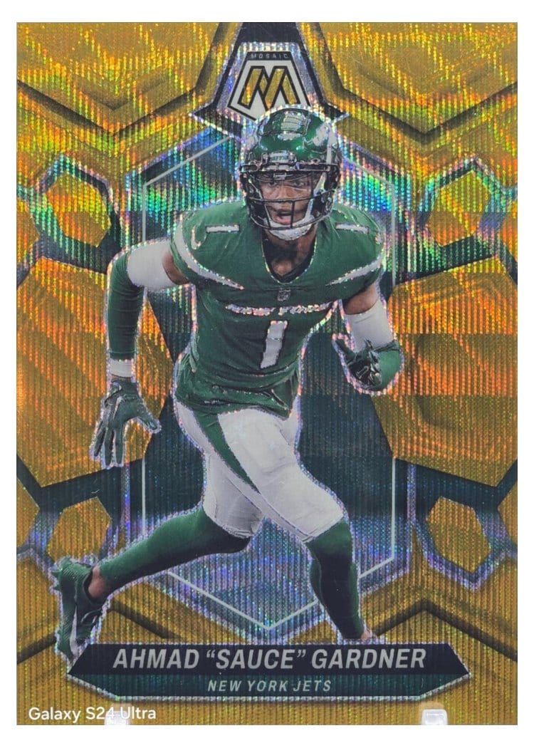 2024 Panini Mosaic Base Set Ahmad "Sauce" Gardner #175 card