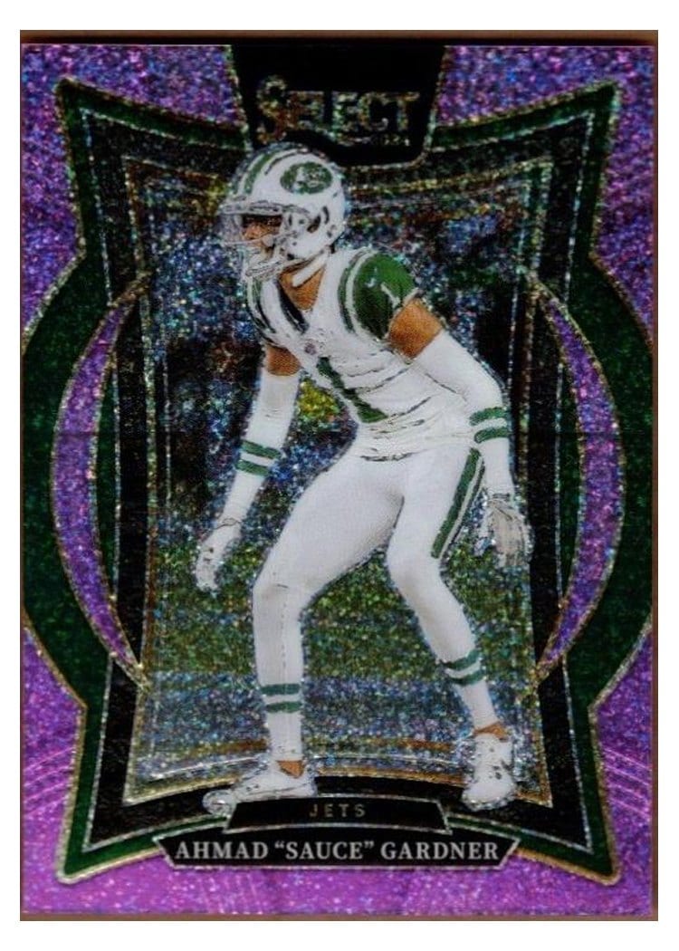 2024 Panini Select Base Set Ahmad "Sauce" Gardner Pink Glitter Prizm #93 card