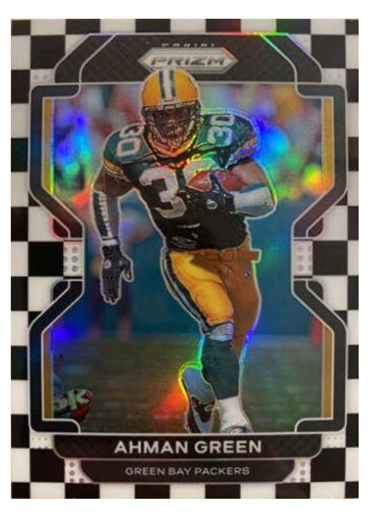 2021 Panini Prizm Base Set Ahman Green #145 card