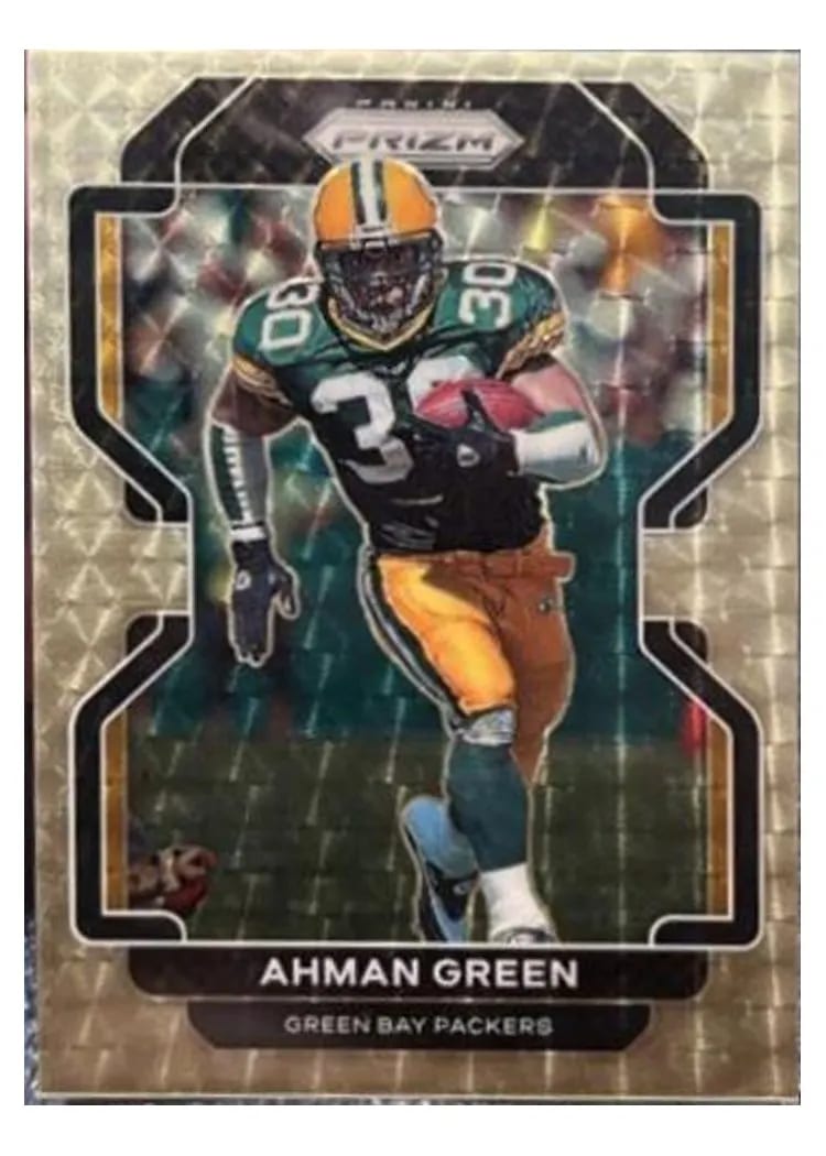 2021 Panini Prizm Base Set Ahman Green #145 card