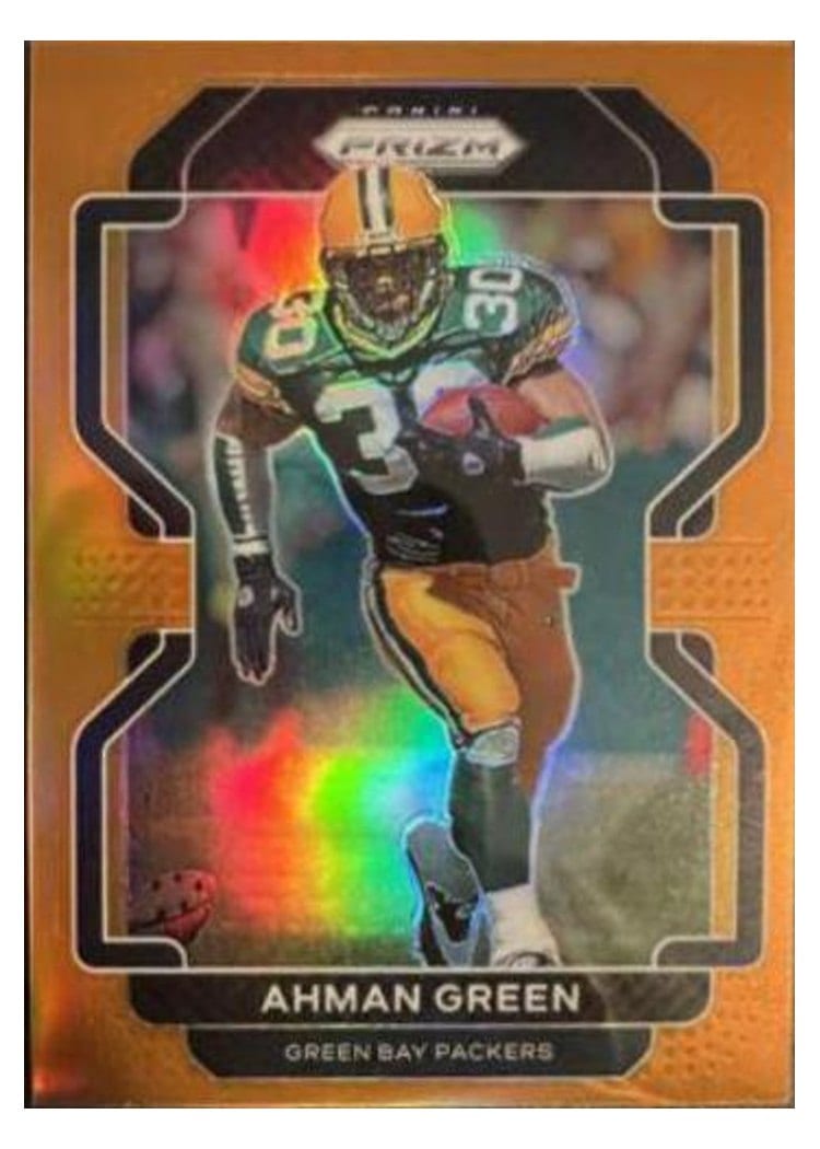 2021 Panini Prizm Base Set Ahman Green #145 card