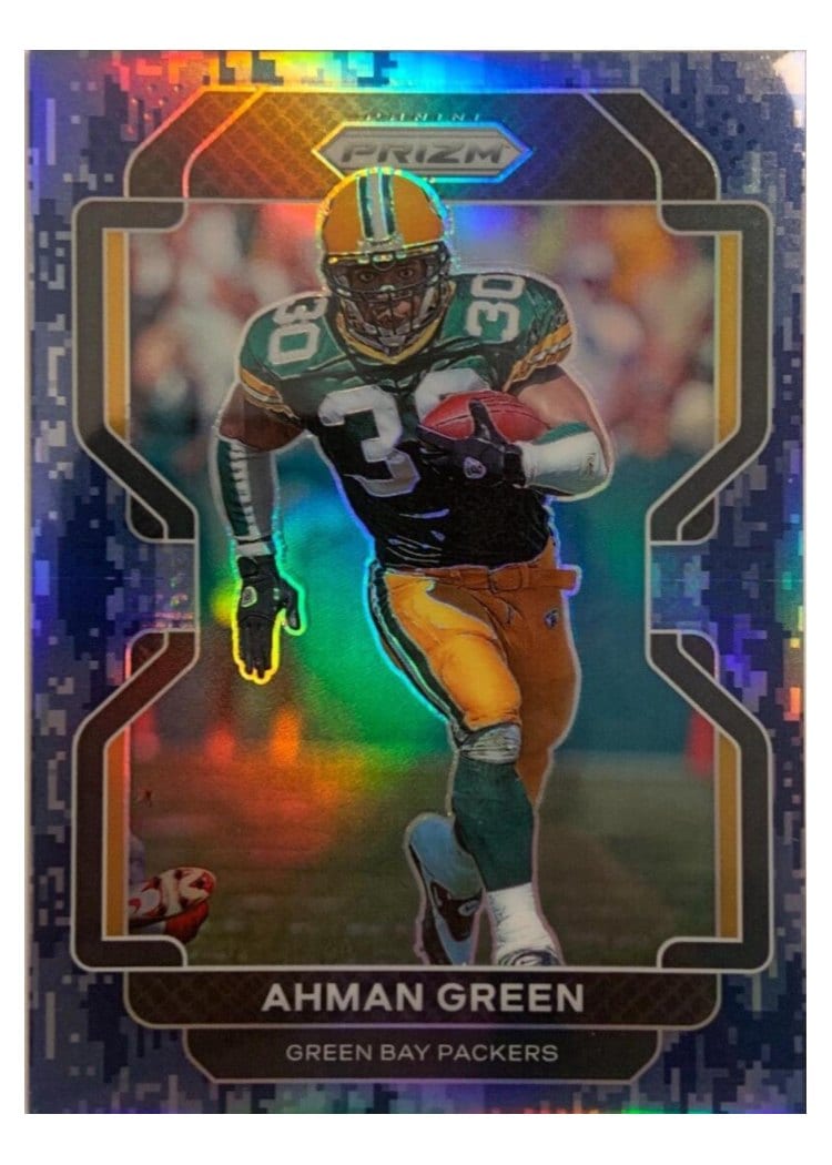 2021 Panini Prizm Base Set Ahman Green #145 card