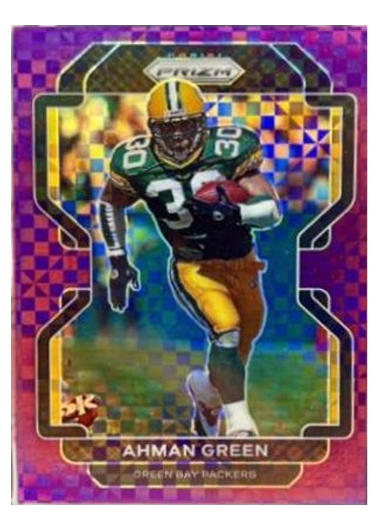 2021 Panini Prizm Base Set Ahman Green #145 card