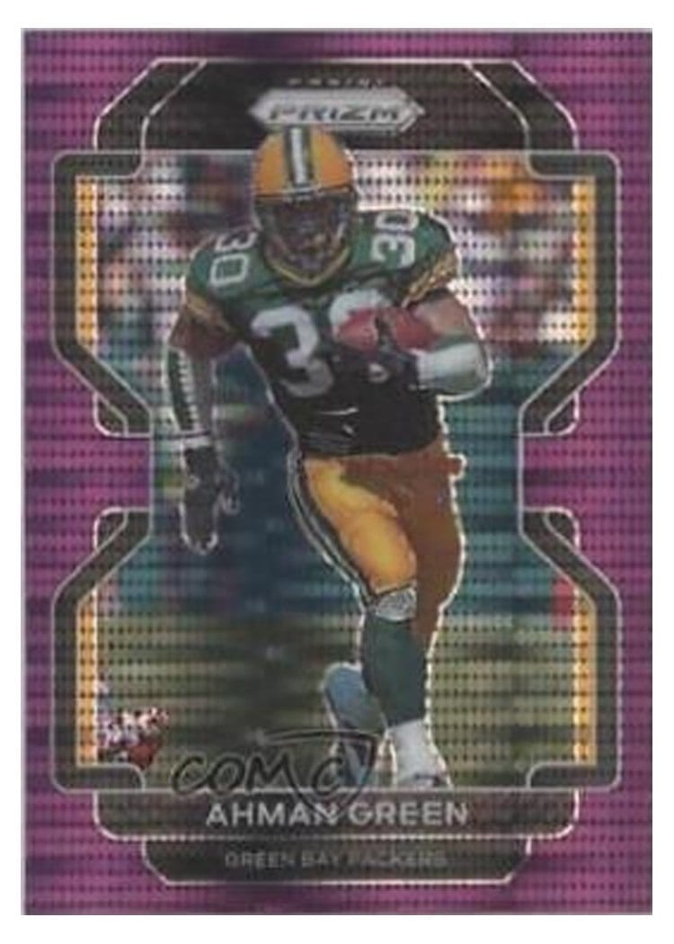 2021 Panini Prizm Base Set Ahman Green #145 card